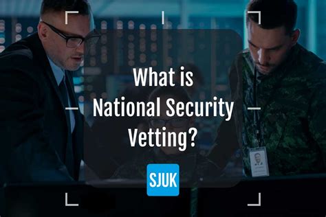 national security vetting uk